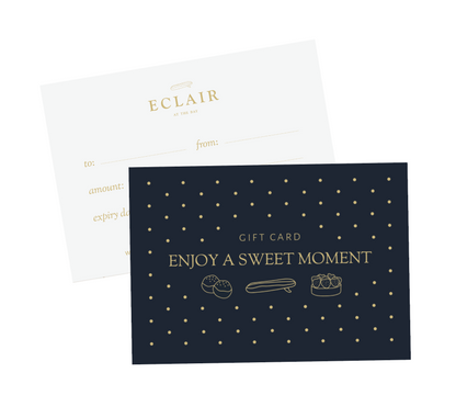 GIFT CARD - Eclair at the Bay